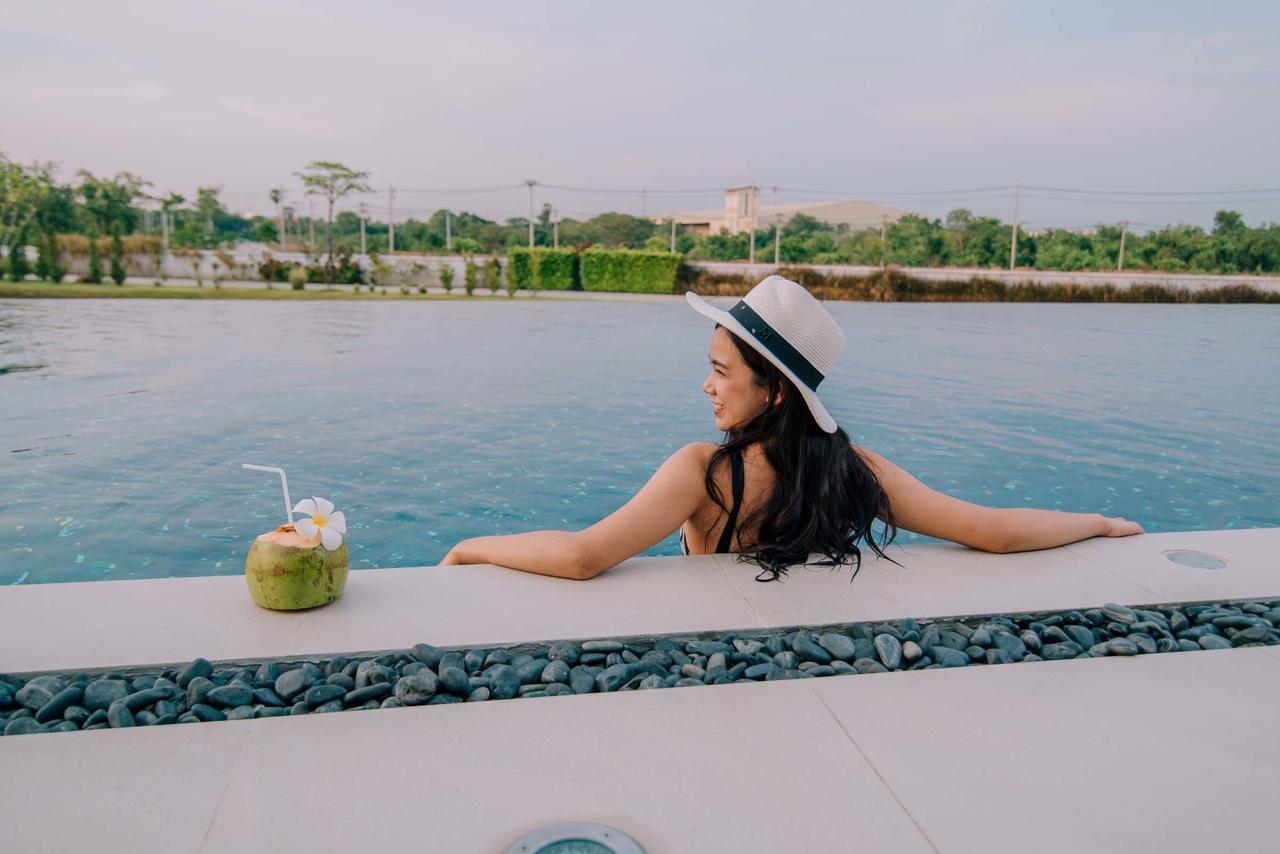 Green Ville Laguna Hotel Sung Noen Экстерьер фото